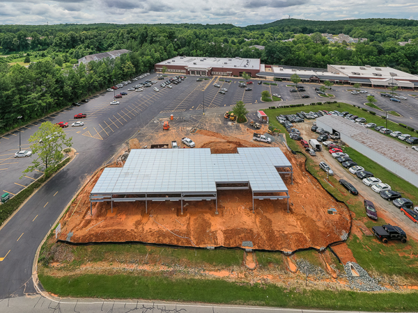 Outparcel Building at Hillsborough Commons Taking Shape - HMD ...